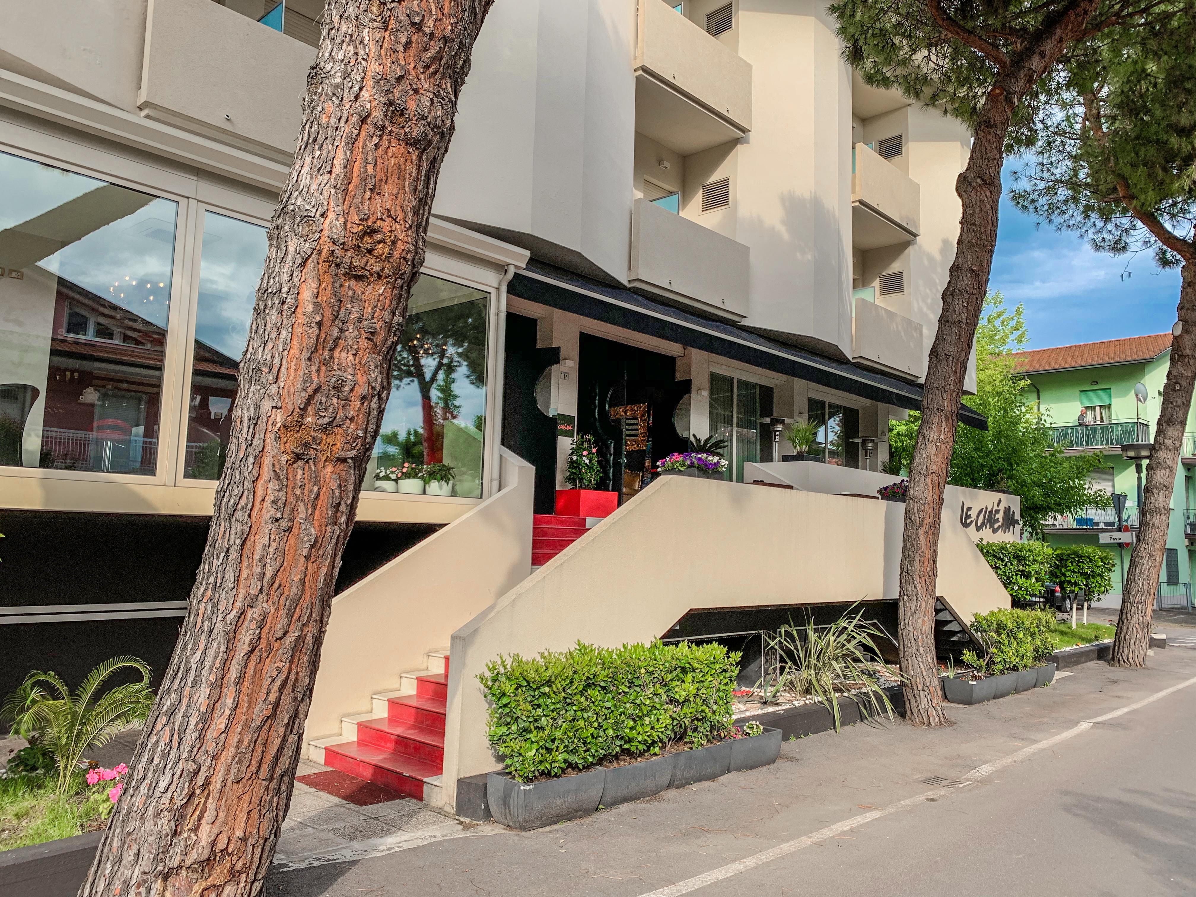 Hotel Le Cinema Гаттео-а-Маре Екстер'єр фото